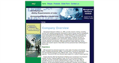 Desktop Screenshot of managementresearchinstitute.com